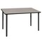 Regency Kee Folding Tables, 48 W, 24 L, 29 H, Wood, Metal Top, Maple MTF4824PLBK - alternate 1